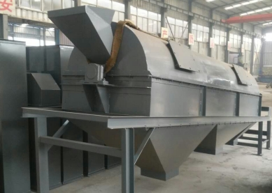 Application of drum screen in domestic waste treatment